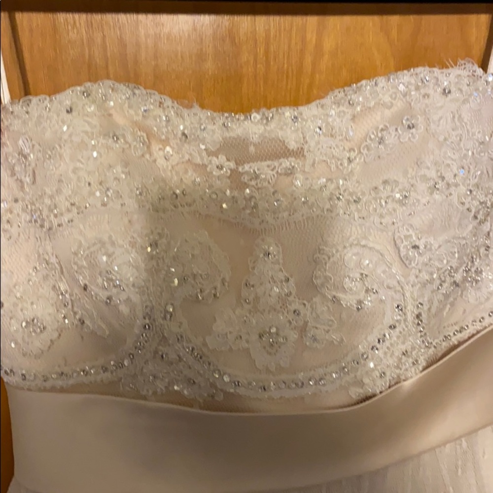 Custom Casablanca bridal gown